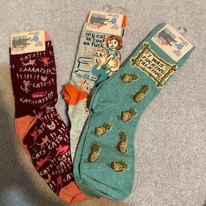 Blue q socks bundle